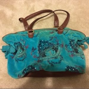 Teal Juicy Couture purse